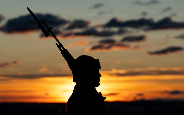 Sunrise at the Tomb of the Unknown Soldier