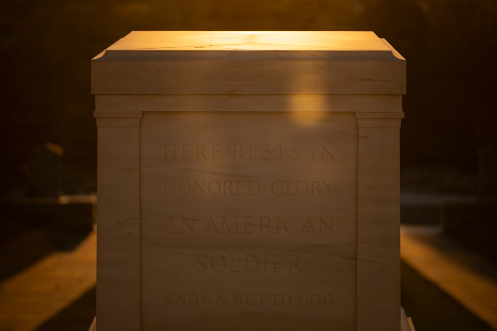 Sunrise at the Tomb of the Unknown Soldier