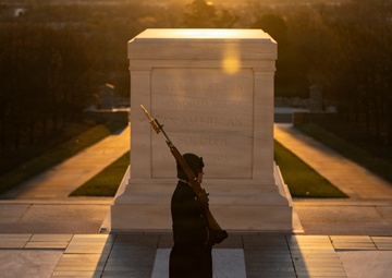 Sunrise at the Tomb of the Unknown Soldier