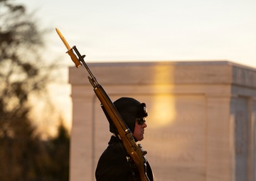 Sunrise at the Tomb of the Unknown Soldier
