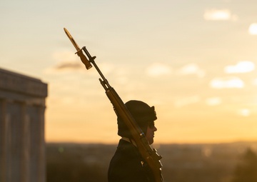 Sunrise at the Tomb of the Unknown Soldier