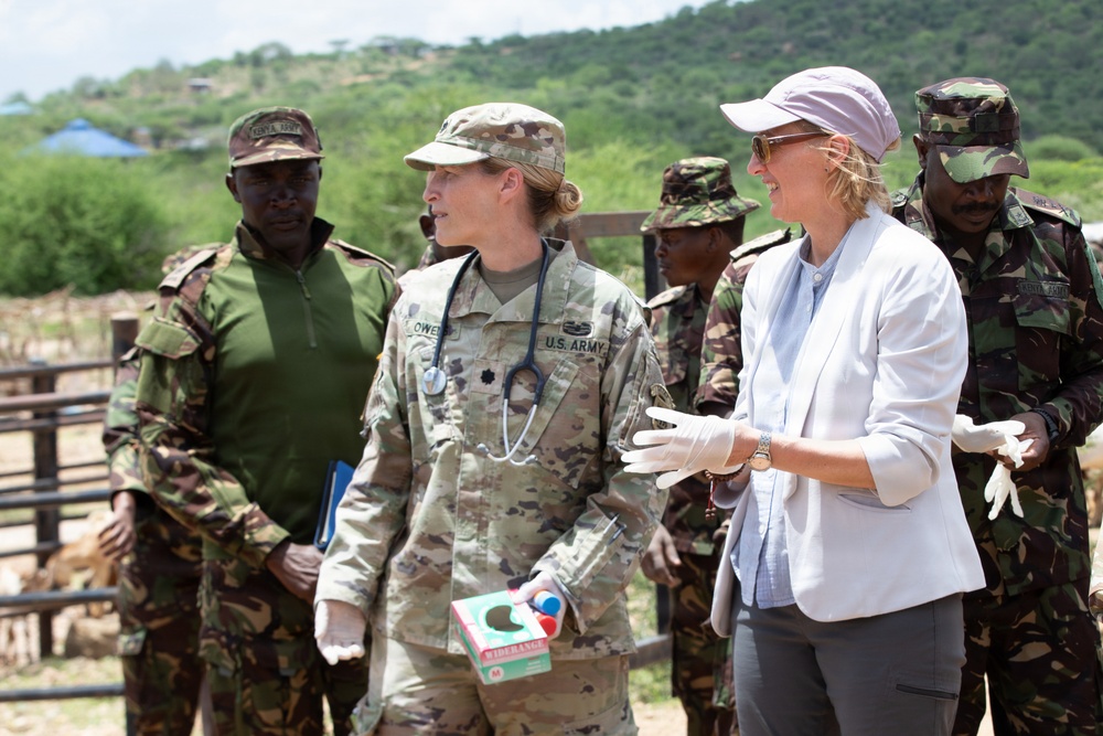 US, Kenya Veterinary Civil Action Program builds strong bonds during Justified Accord 2026