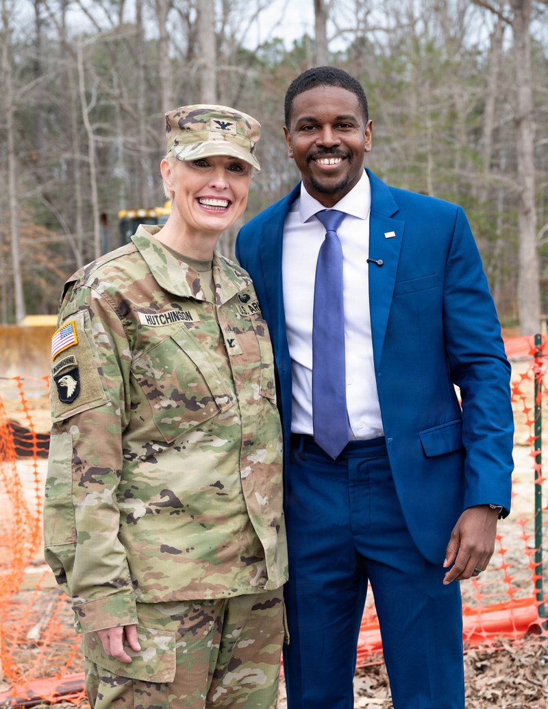 Shovels Hit Dirt at Fort Eustis Gate