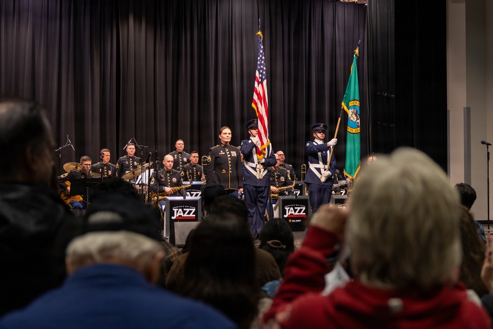 U.S. Army Jazz Ambassadors Perform at Kennewick High School