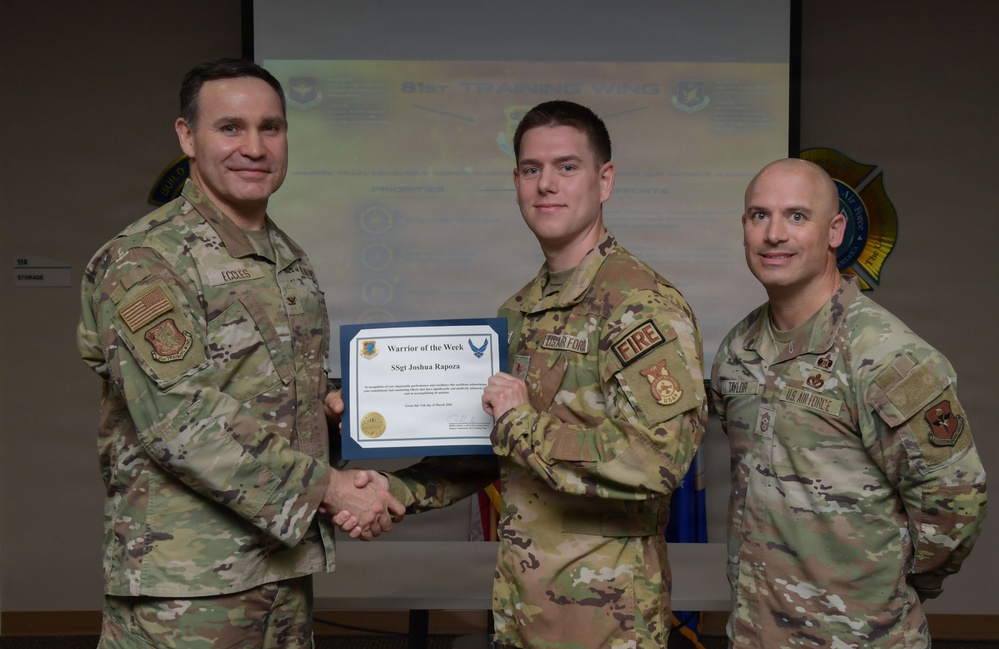 Warrior: SSgt. Rapoza