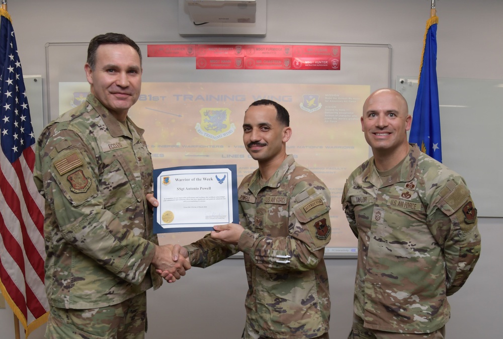 Warrior: SSgt. Powell