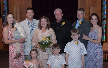 Love, service and 50 years: Couple returns to Keesler to renew vows where their Air Force journey began