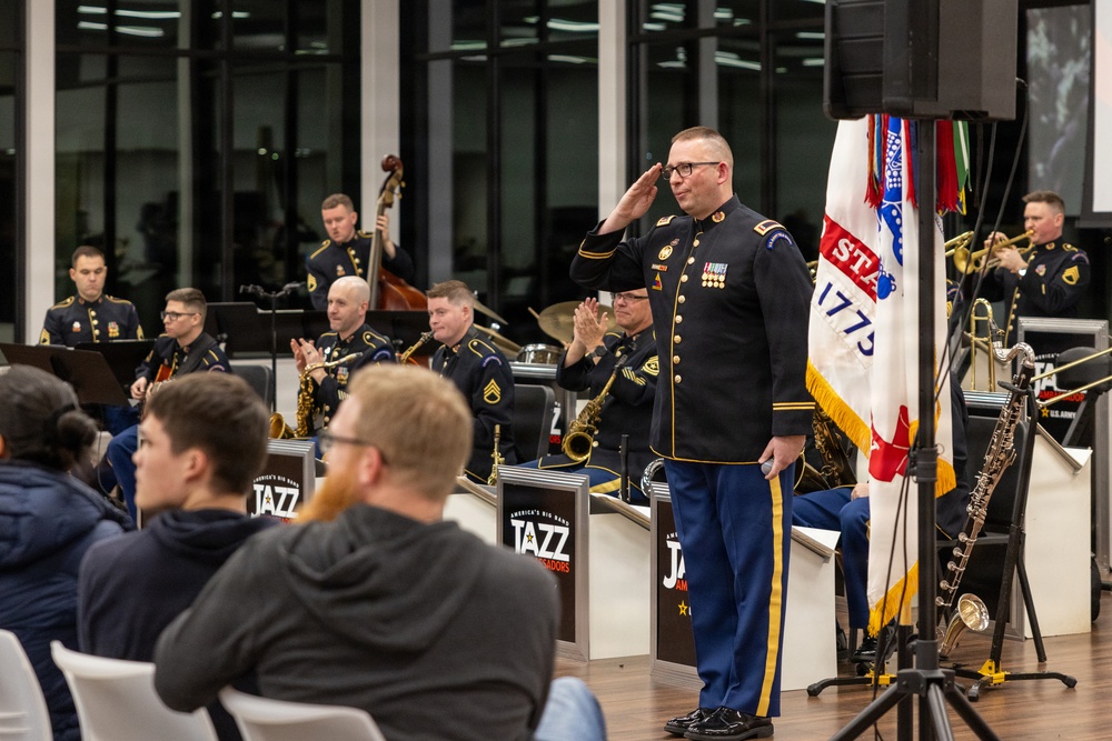 U.S. Army Jazz Ambassadors Perform at Bellevue College