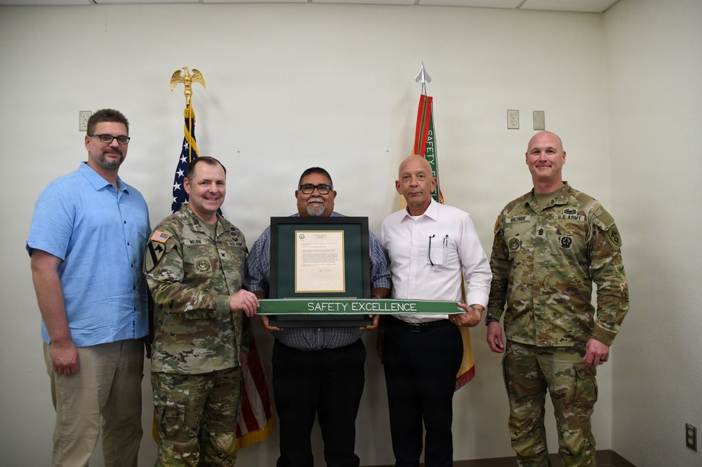 U.S. Army Yuma Proving Ground Installation Safety Office earns 15th consecutive Safety Excellence Streamer