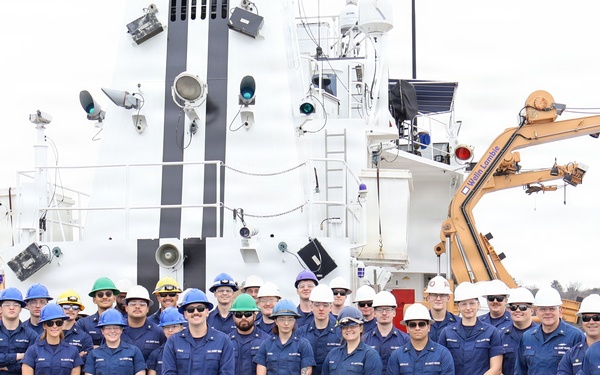Atlantic Area commander meritoriously advances USCGC Reliance crew member