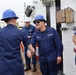 Atlantic Area commander meritoriously advances USCGC Reliance crew member