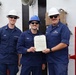 Atlantic Area commander meritoriously advances USCGC Reliance crew member