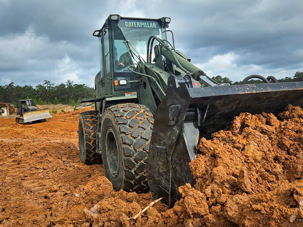 NMCB 133 Builds EOD Training Grounds