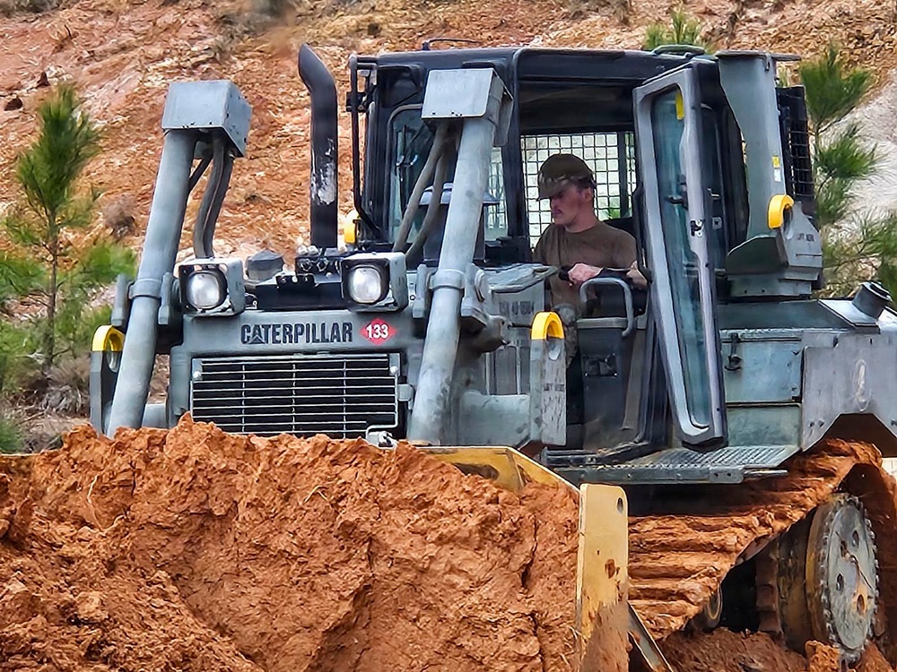 NMCB 133 Builds EOD Training Grounds