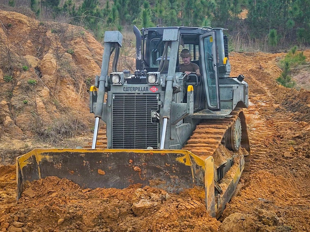 NMCB 133 Build EOD Training Grounds