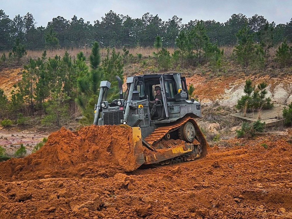 NMCB 133 Build EOD Training Grounds