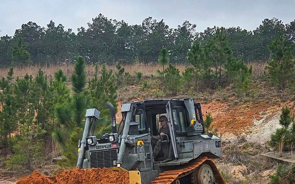 NMCB 133 Build EOD Training Grounds