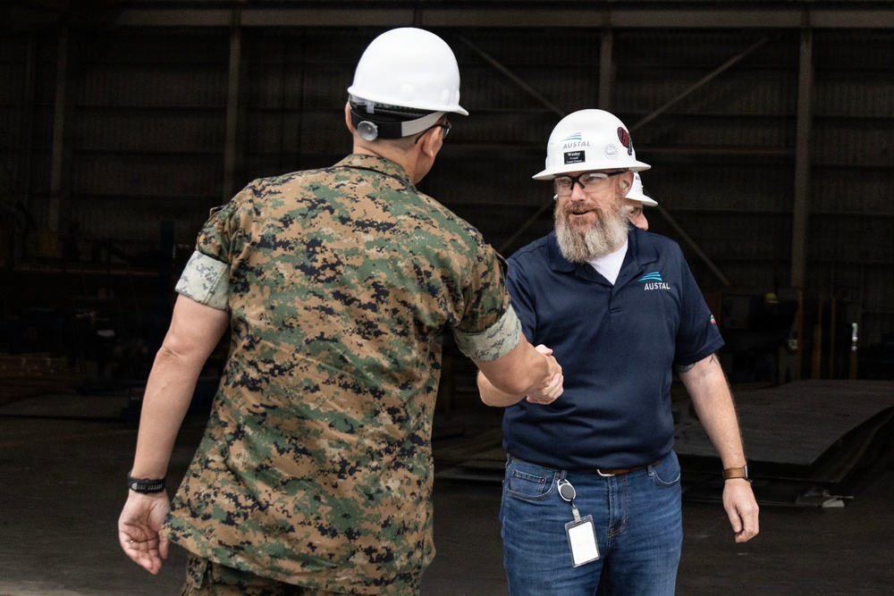 SMMC visits Austal USA during SMMC Force Level Summit