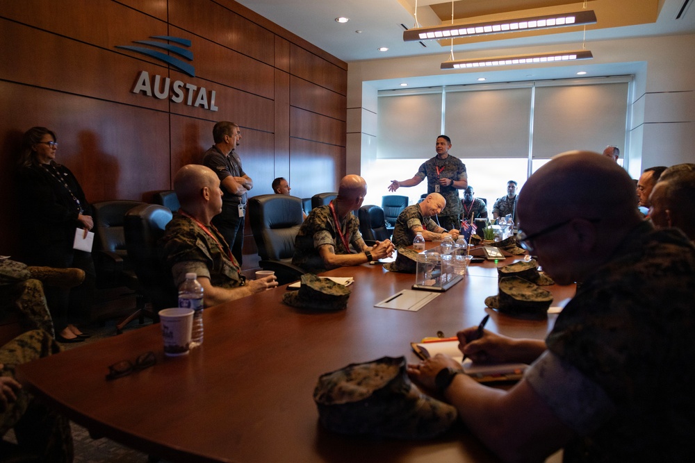SMMC visits Austal USA during SMMC Force Level Summit