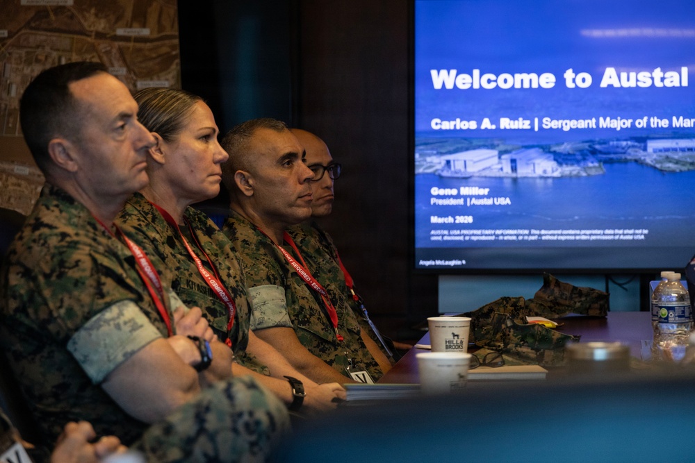 SMMC visits Austal USA during SMMC Force Level Summit