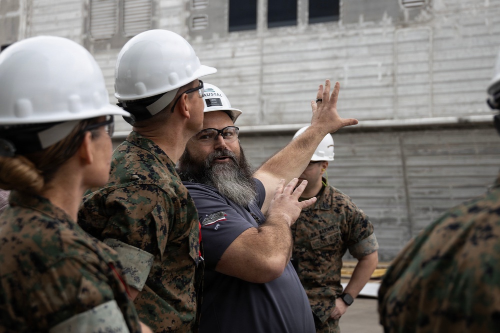 SMMC visits Austal USA during SMMC Force Level Summit