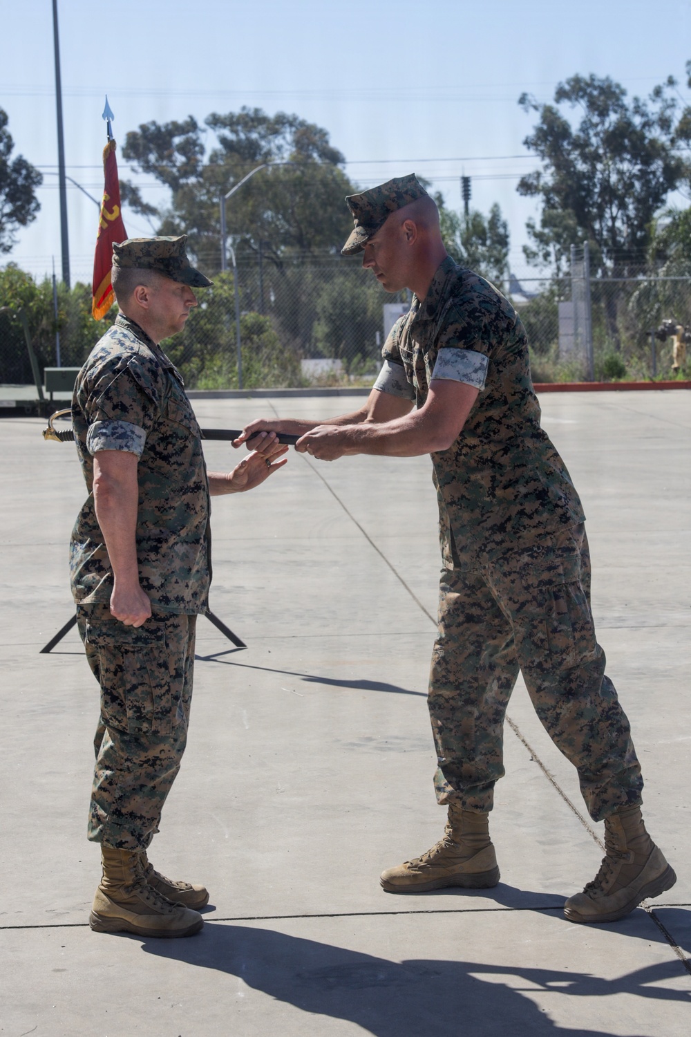 MWSS-473 Relief and Appointment Ceremony