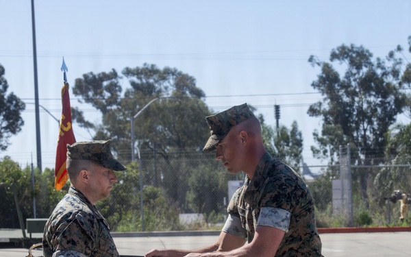 MWSS-473 Relief and Appointment Ceremony