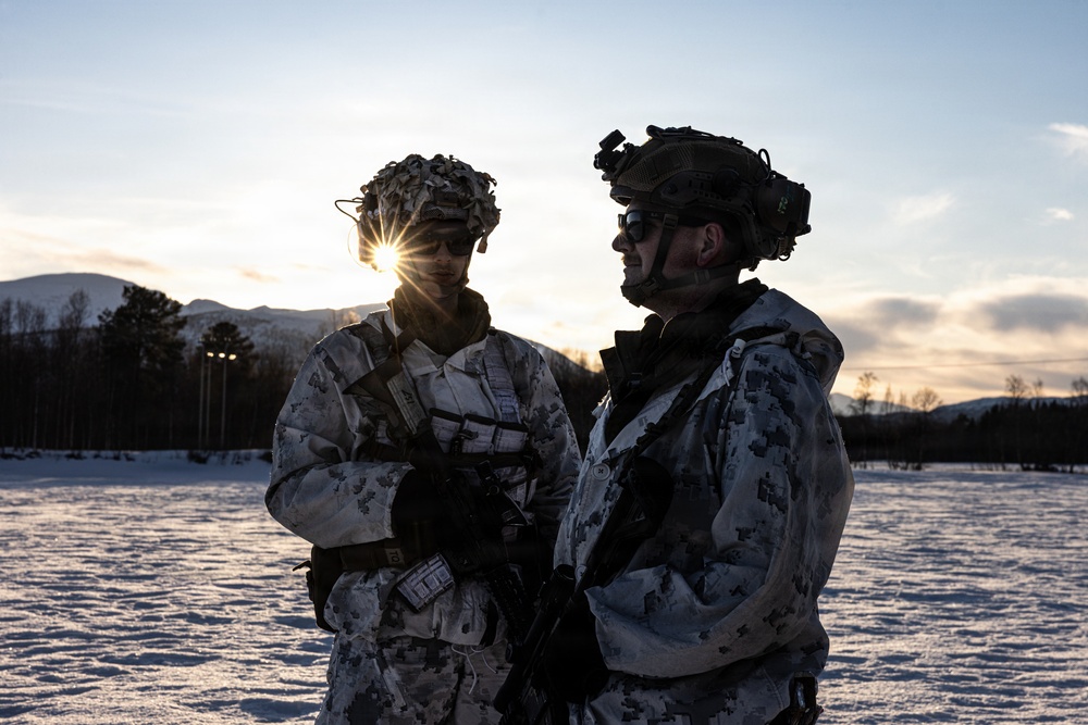 CORE26 | U.S. Marines, Allied Partners Engage in Force-on-Force Combined Simulation During Cold Response