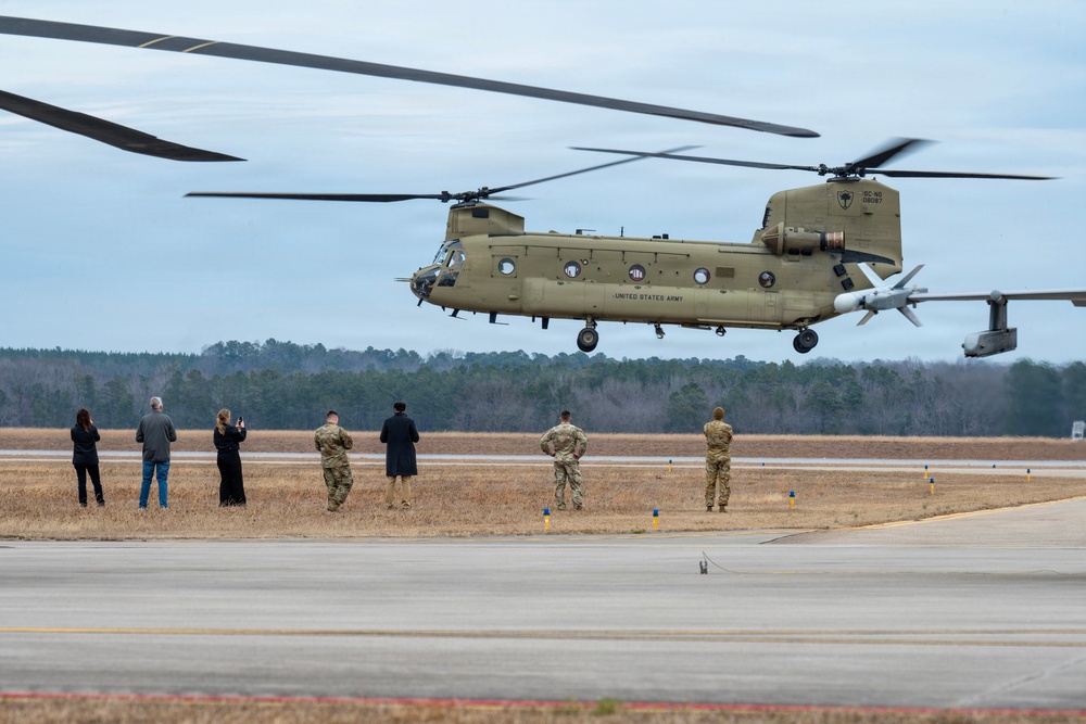 Federal and state lawmakers tour McEntire Joint National Guard Base during Legislative Day