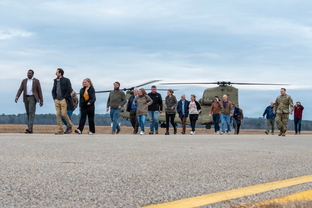 Federal and state lawmakers tour McEntire Joint National Guard Base during Legislative Day