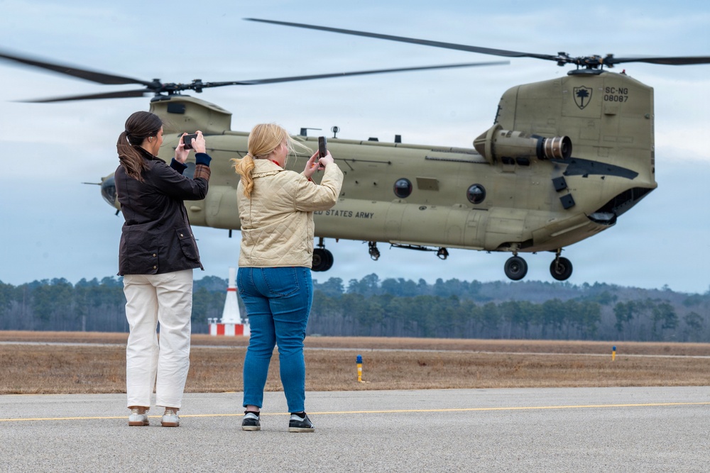 Federal and state lawmakers tour McEntire Joint National Guard Base during Legislative Day