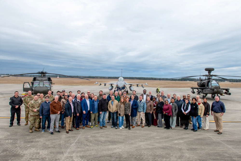 Federal and state lawmakers tour McEntire Joint National Guard Base during Legislative Day
