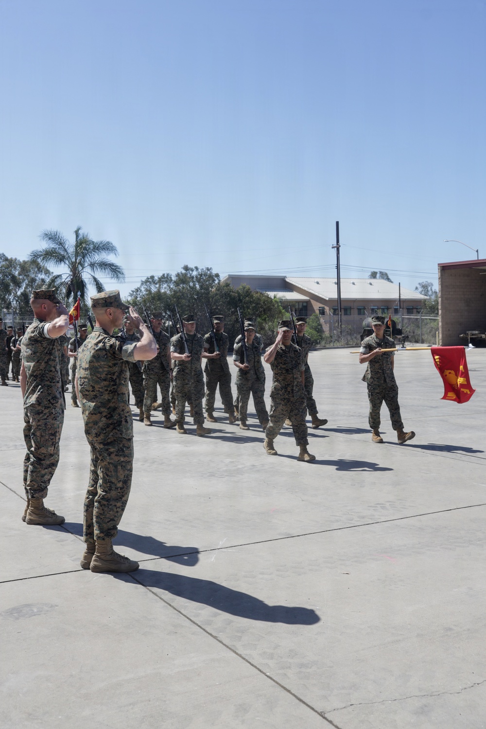 MWSS-473 Relief and Appointment Ceremony