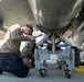 169th Aircraft Maintenance Squadron crew chiefs work on the flight line