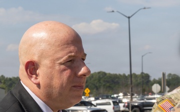 Senior Strategy Advisor Eric Geressy Visits 3rd Special Forces Group (Airborne)