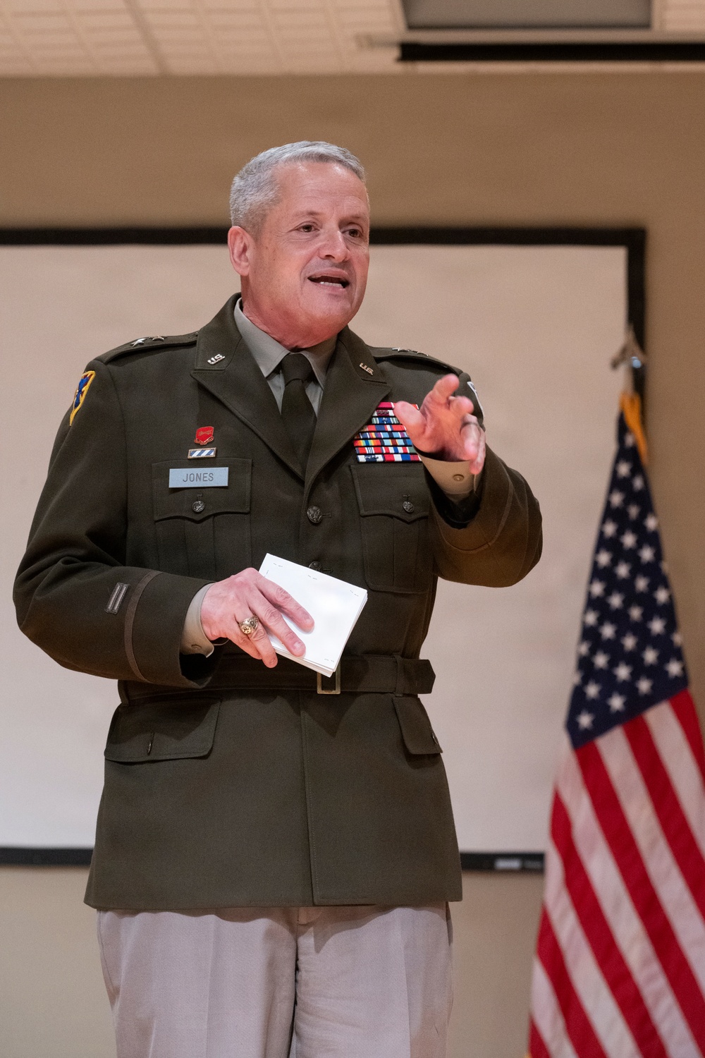 Brig. Gen. Michael Dunkin promotion ceremony