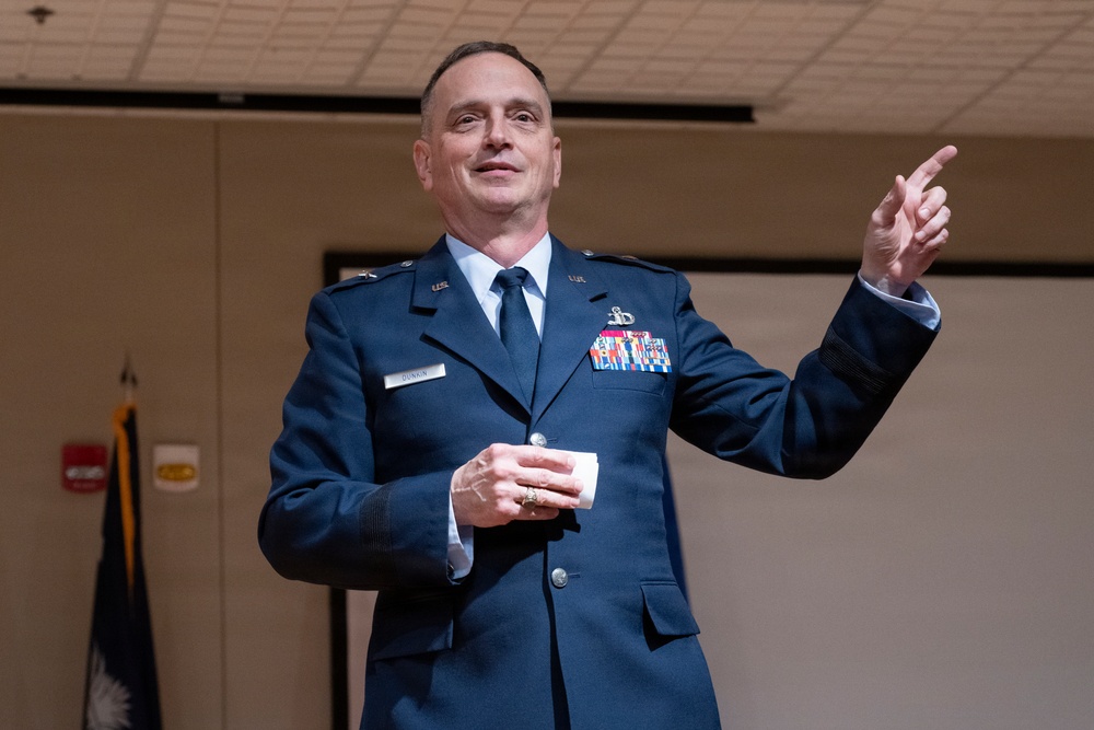 Brig. Gen. Michael Dunkin promotion ceremony