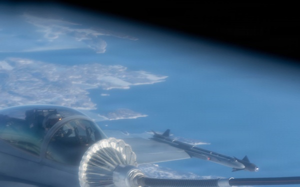CORE26 | Air-to-air U.S. Marine Refuel Finnish F/A-18 Hornets over Arctic Circle