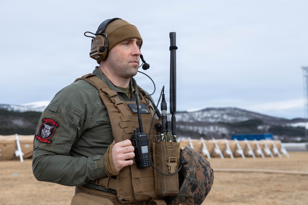 CORE26 | Air-to-air U.S. Marine Refuel Finnish F/A-18 Hornets over Arctic Circle