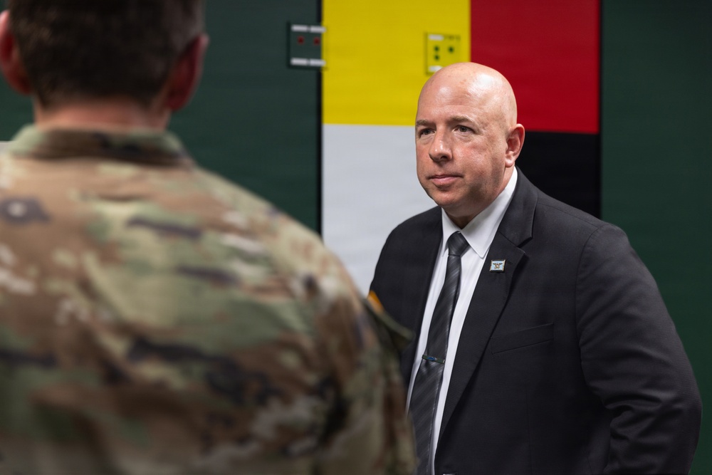Senior Strategy Advisor Eric Geressy Visits 3rd Special Forces Group (Airborne)