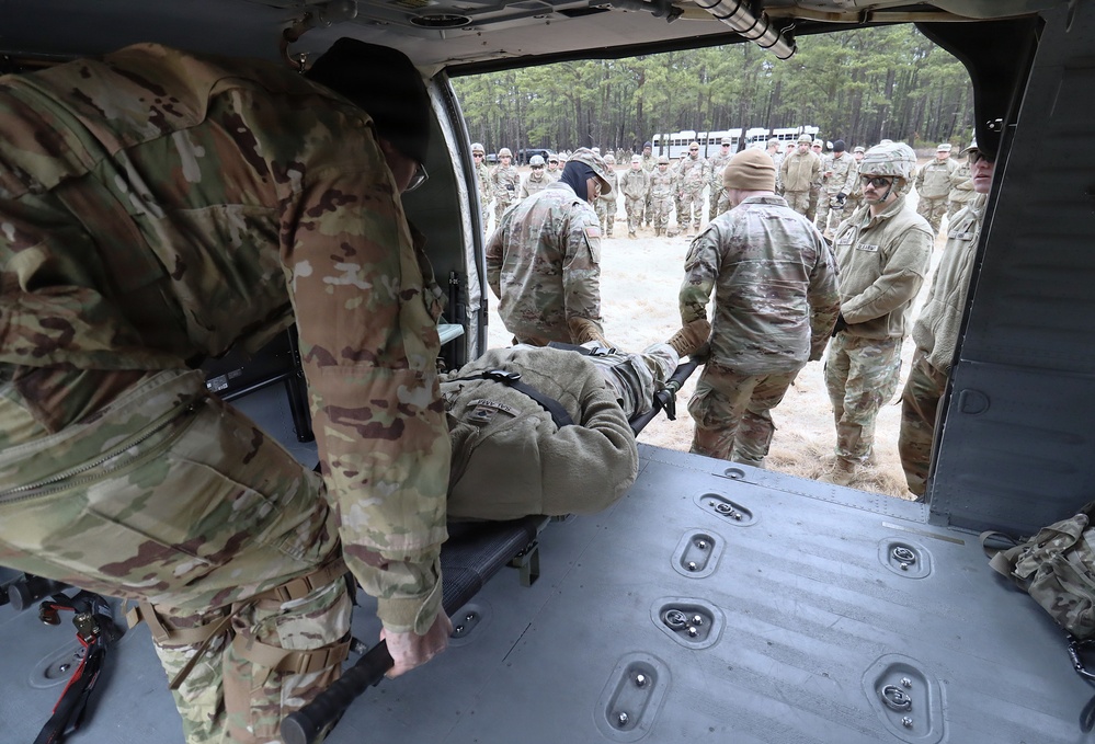 JB MDL- 328 MP Co., MEDEVAC Training