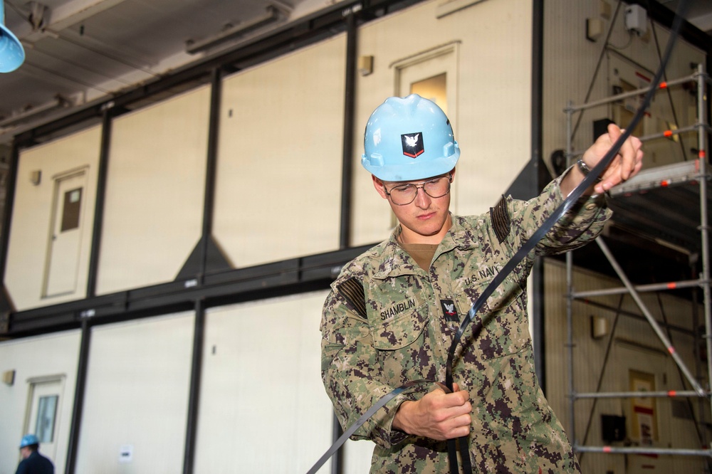 USS Carl Vinson (CVN70) conducts routine operations