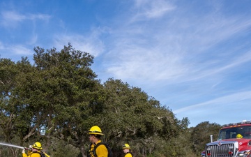 Presidio of Monterey firefighters conduct Wildland Firefighter Training