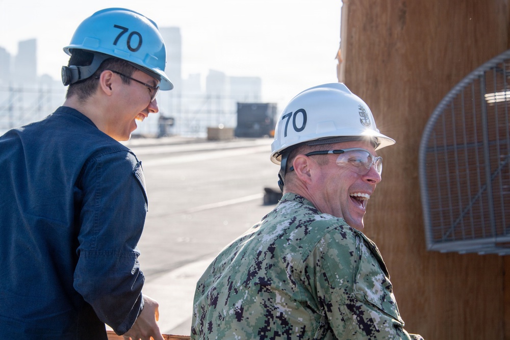 USS Carl Vinson (CVN 70) conducts routine operations