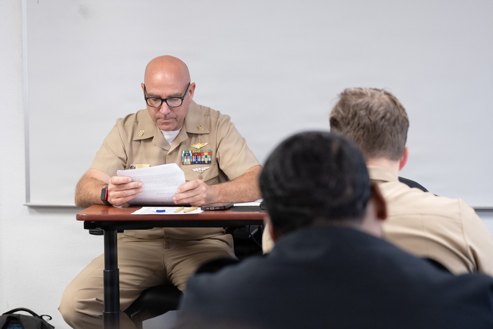 E5s take the E6 advancement exam