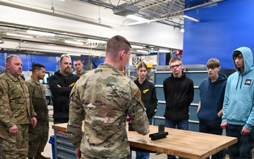 Metals Technology Shop Highlights Differences Between Civilian and Federal Careers for Students