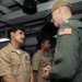 IKE Executive Officer Performs Uniform Inspection
