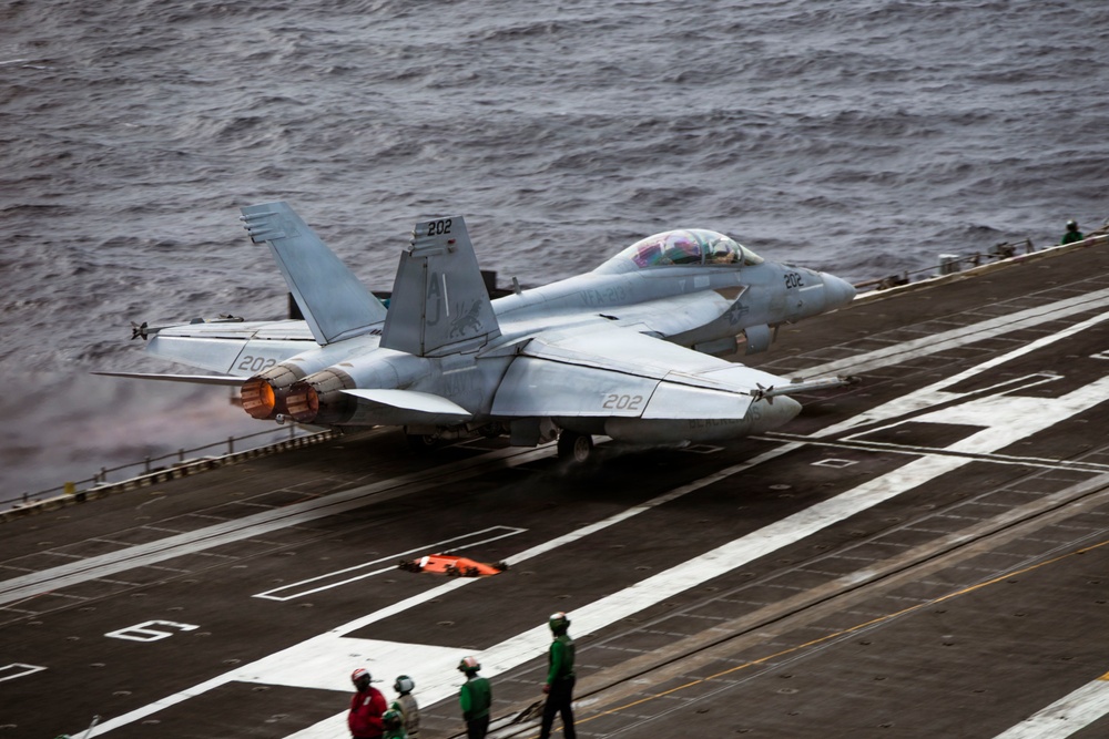 USS Gerald R. Ford (CVN 78) Flight Ops During Operation Epic Fury