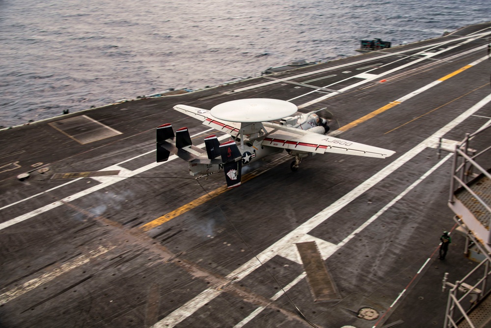 USS Gerald R. Ford (CVN 78) Flight Ops During Operation Epic Fury