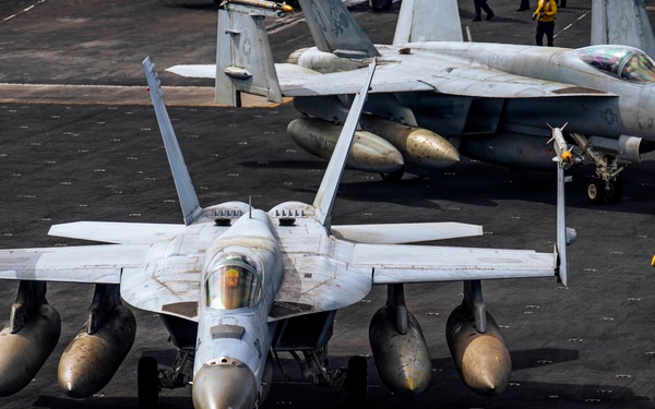 USS Gerald R. Ford (CVN 78) Flight Ops During Operation Epic Fury
